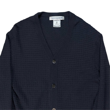 Comme des Garcons Shirt Waffle Knit Sample Cardigan