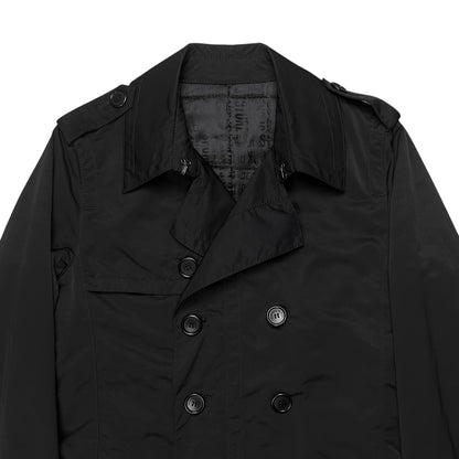 Dirk Bikkembergs Strapped Zip Trenchcoat