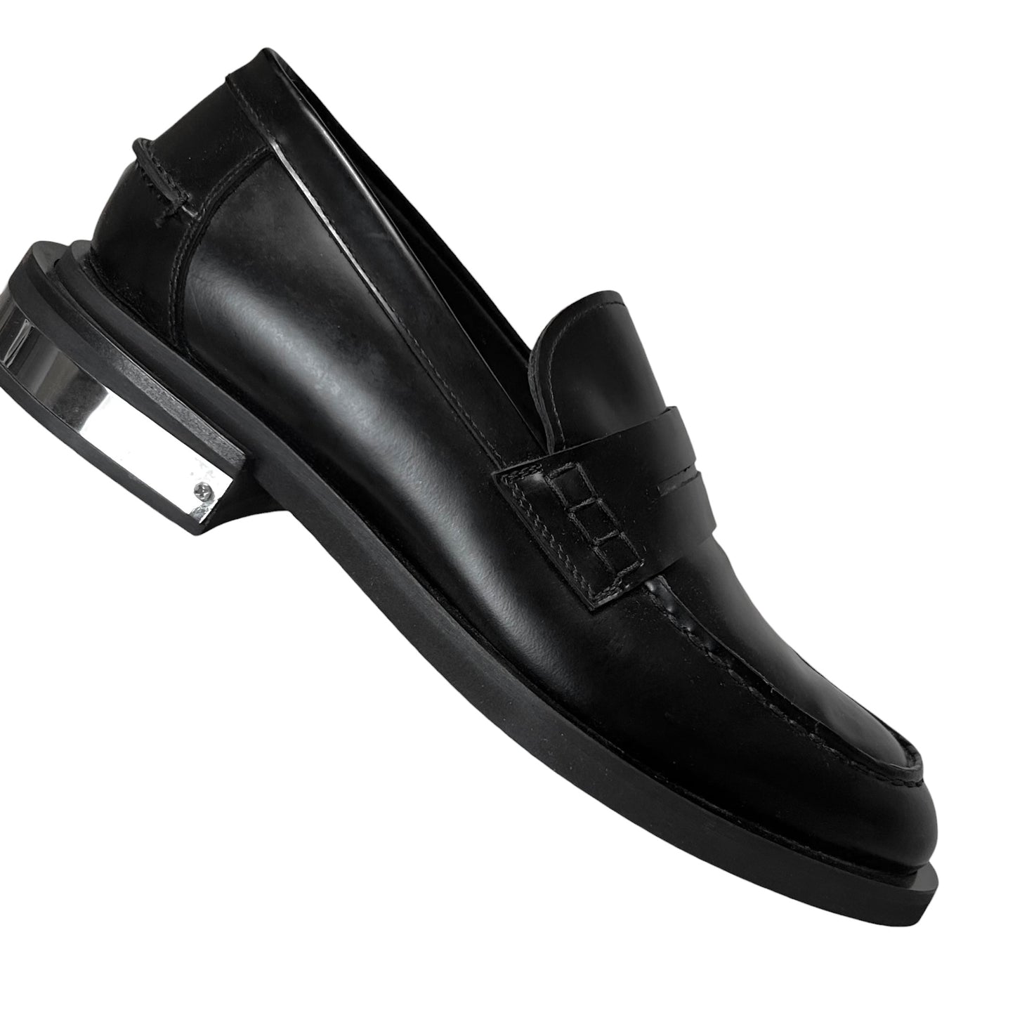 Dirk Bikkembergs Metal Heel Loafers - 2010s