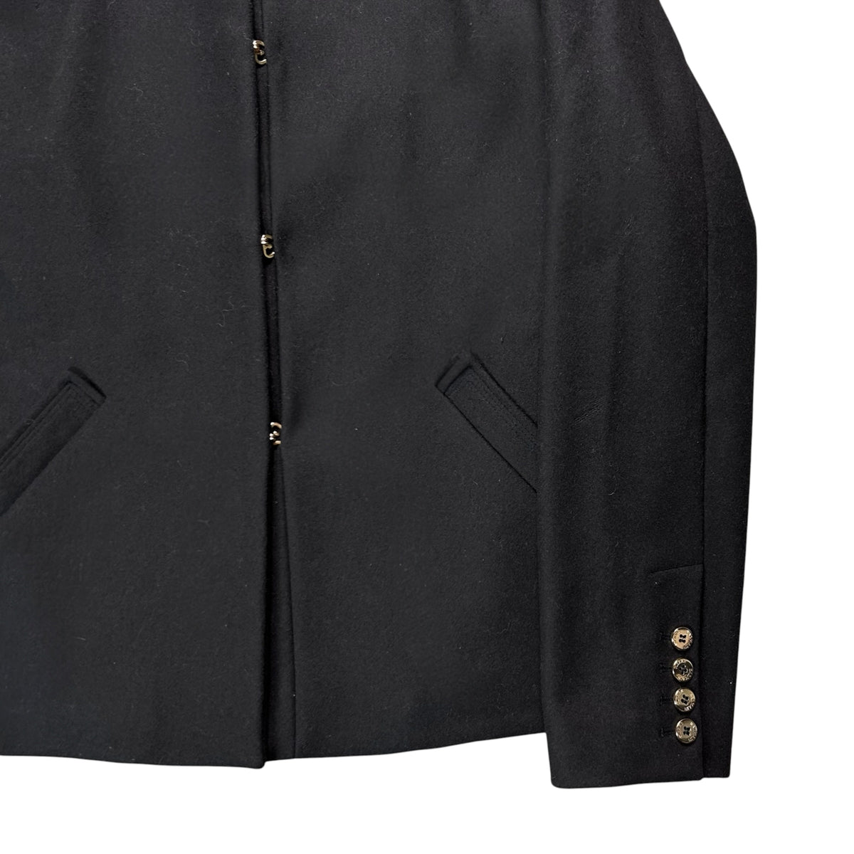 Pierre Balmain Stealth Hook Wool Jacket - AW12