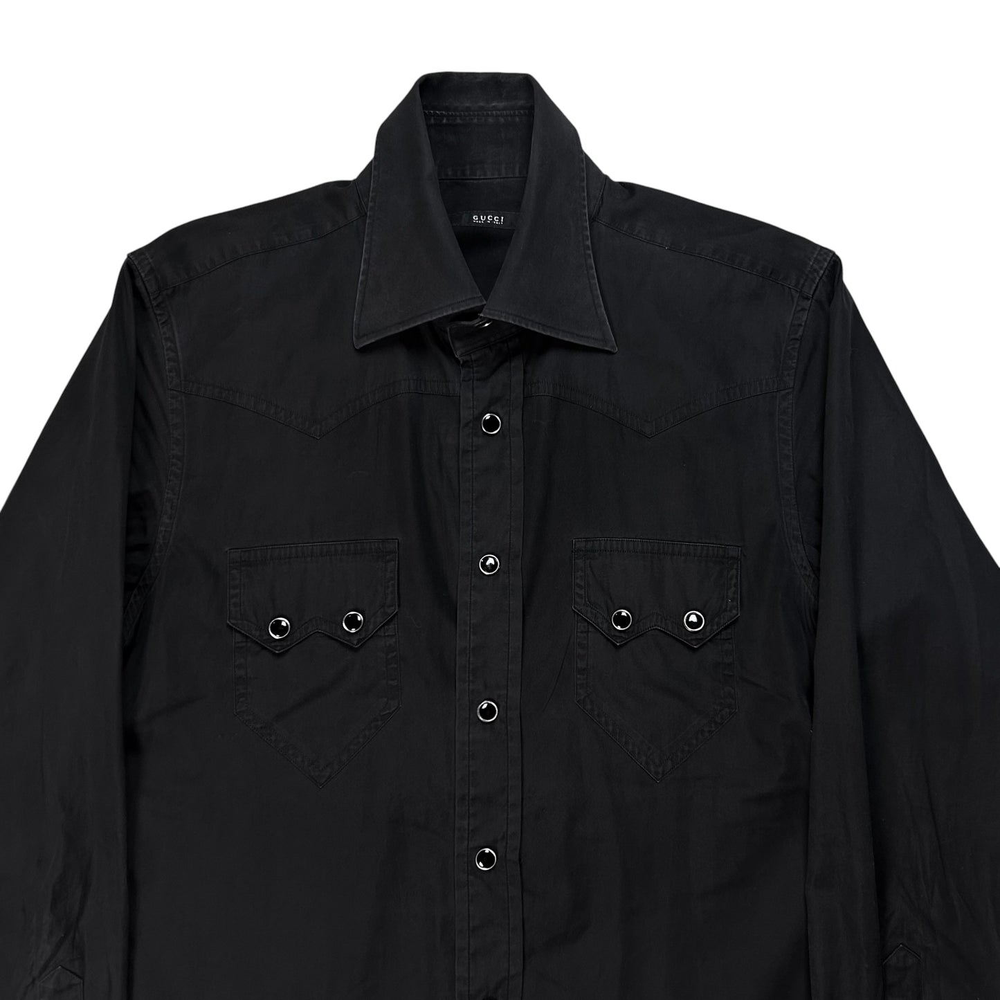 Gucci by Tom Ford Western Snap Shirt - AW01