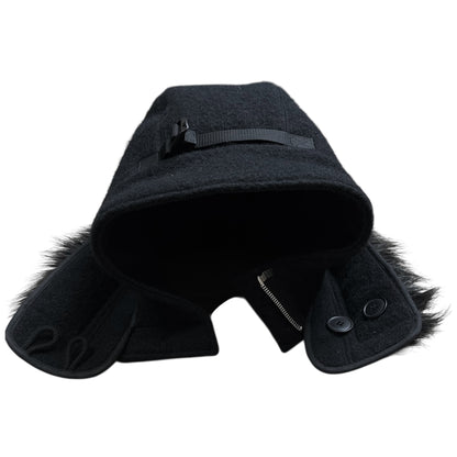 Comme des Garcons Homme Plus Zipped Fur Hood