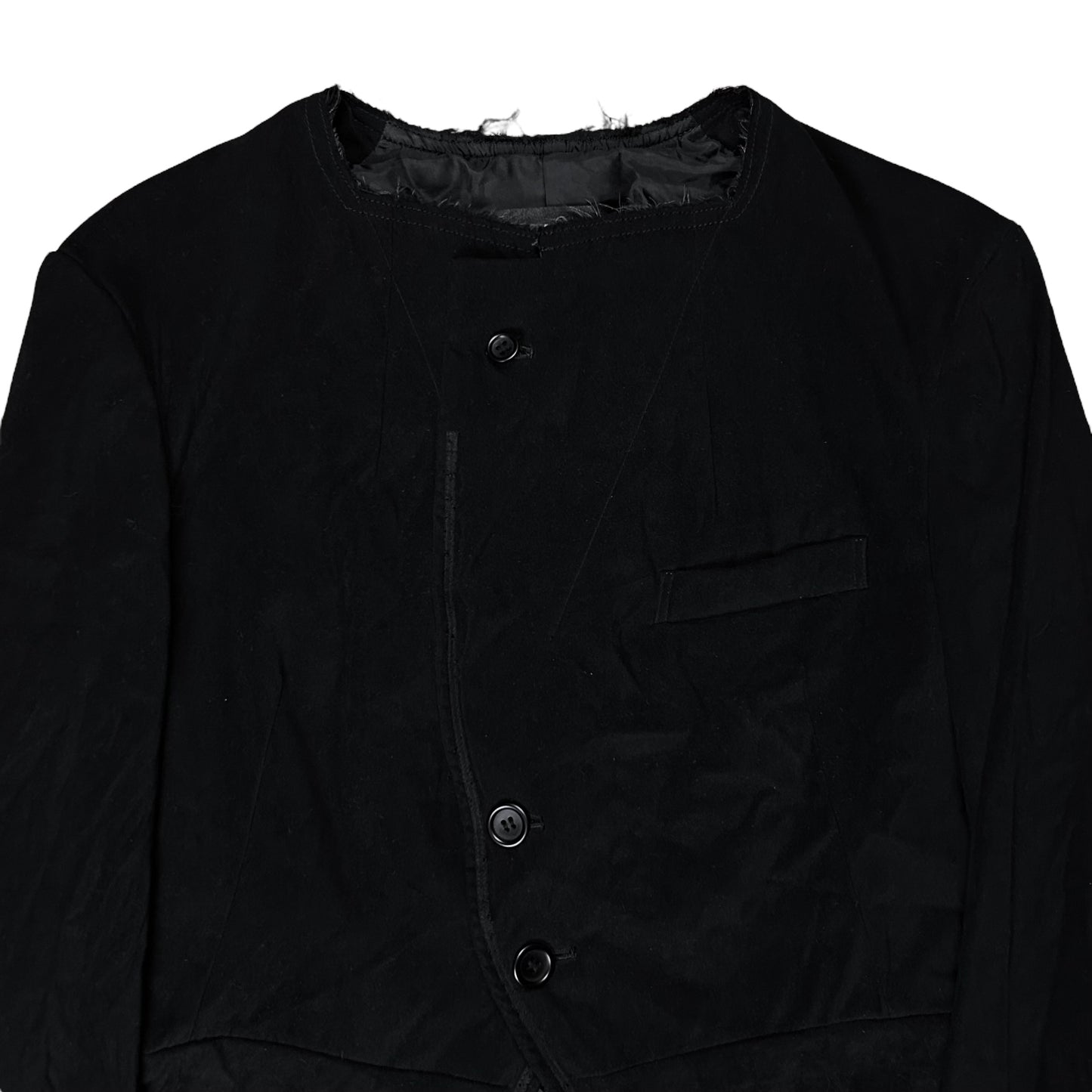 Comme des Garcons BLACK Raw Tail Jacket