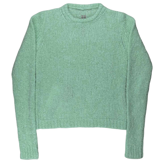 Rick Owens Aqua Mohair Sweater - AW22