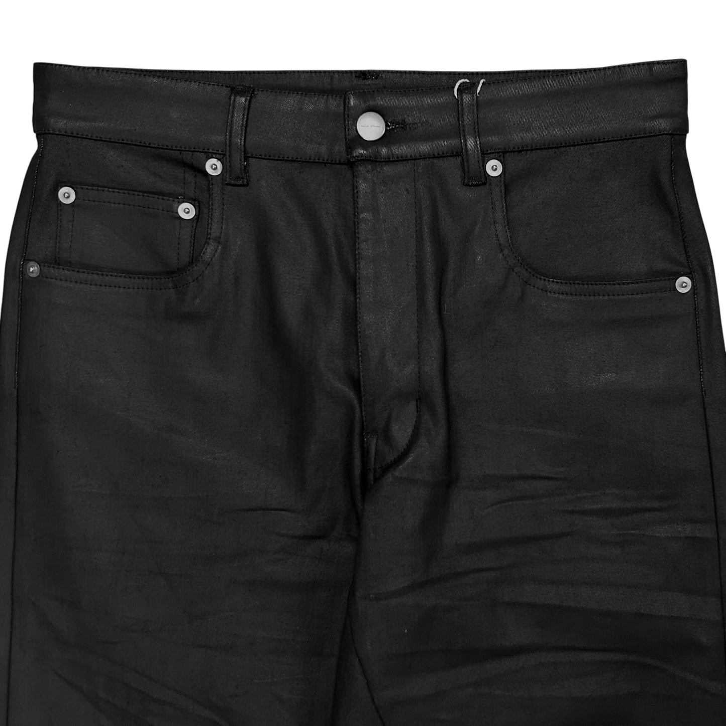 Rick Owens Waxed Coating Geth Jeans - AW24