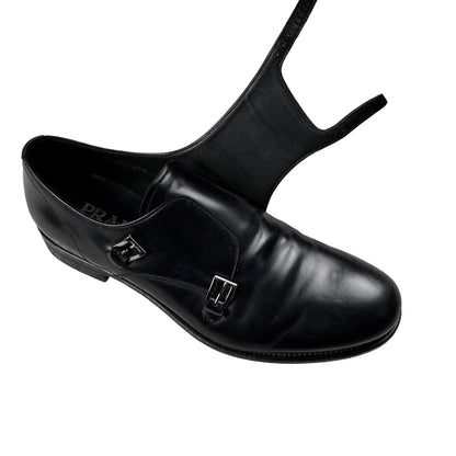 Prada Double Monk Strap Derbies