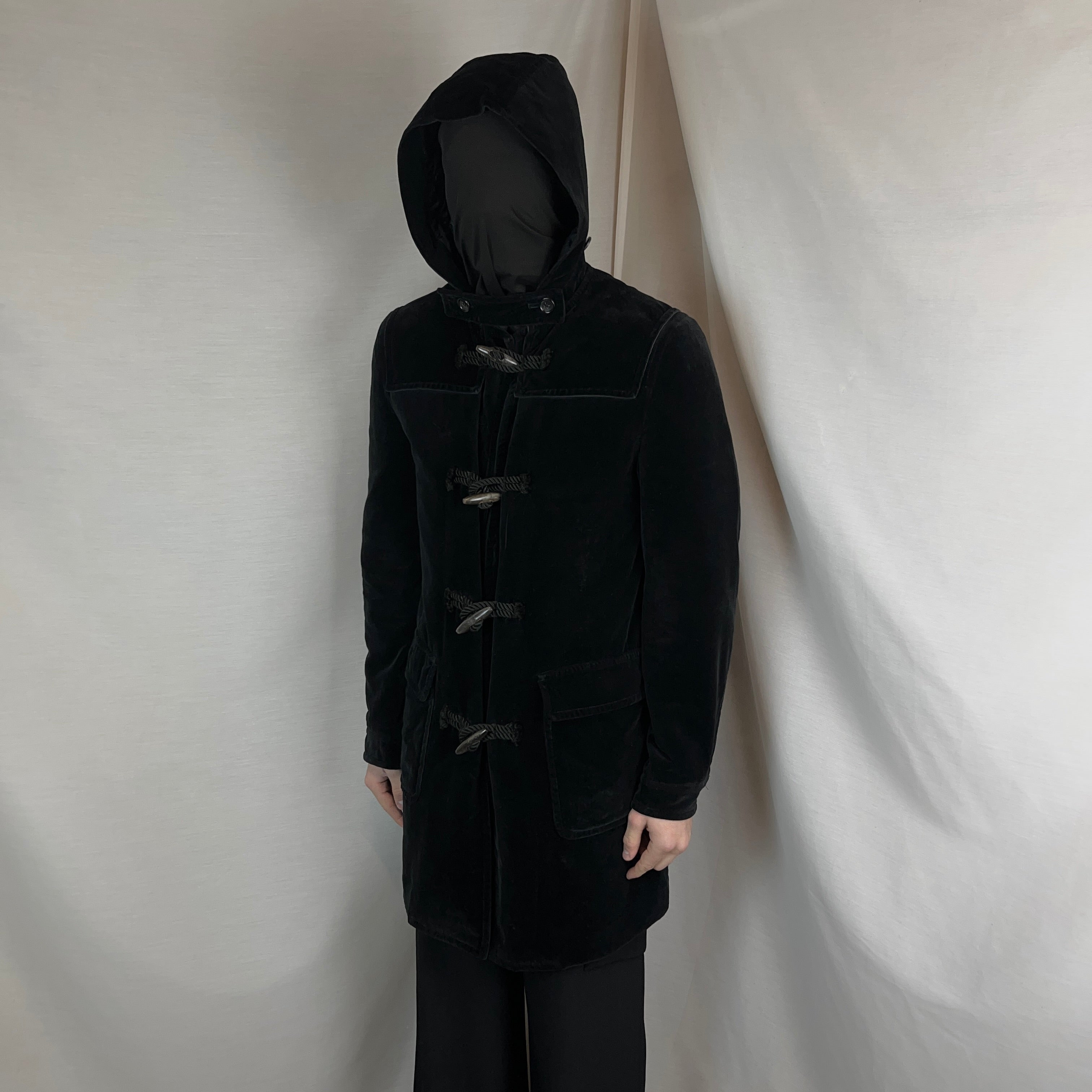 Comme des Garcons Homme Plus Velour Duffle Coat - AW06 – Vertical Rags