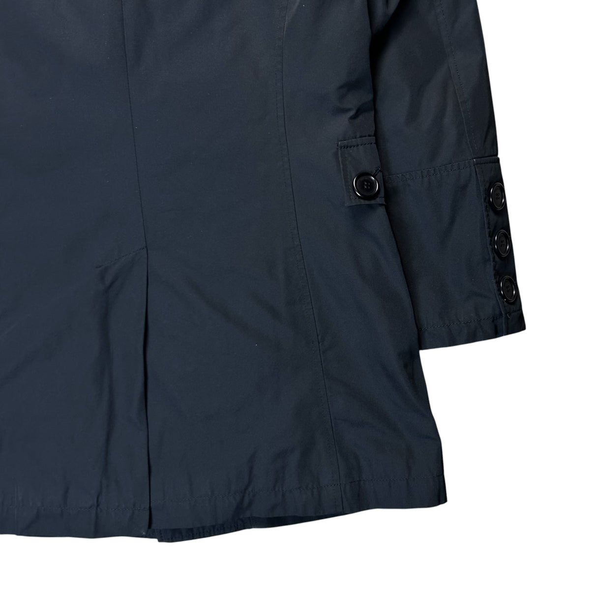 Dirk Bikkembergs Dual Zip Nylon Coat - AW07