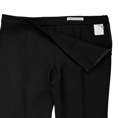 Balenciaga Flared Waist Zip Trousers - AW05