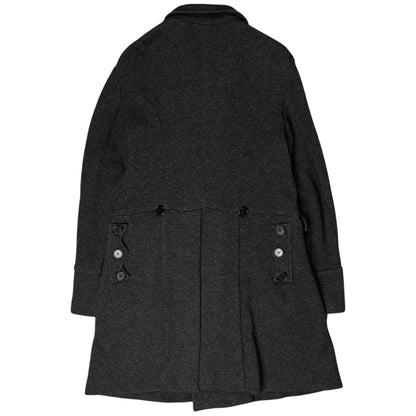 Dirk Bikkembergs Victorian Multi Button Wool Coat - AW10