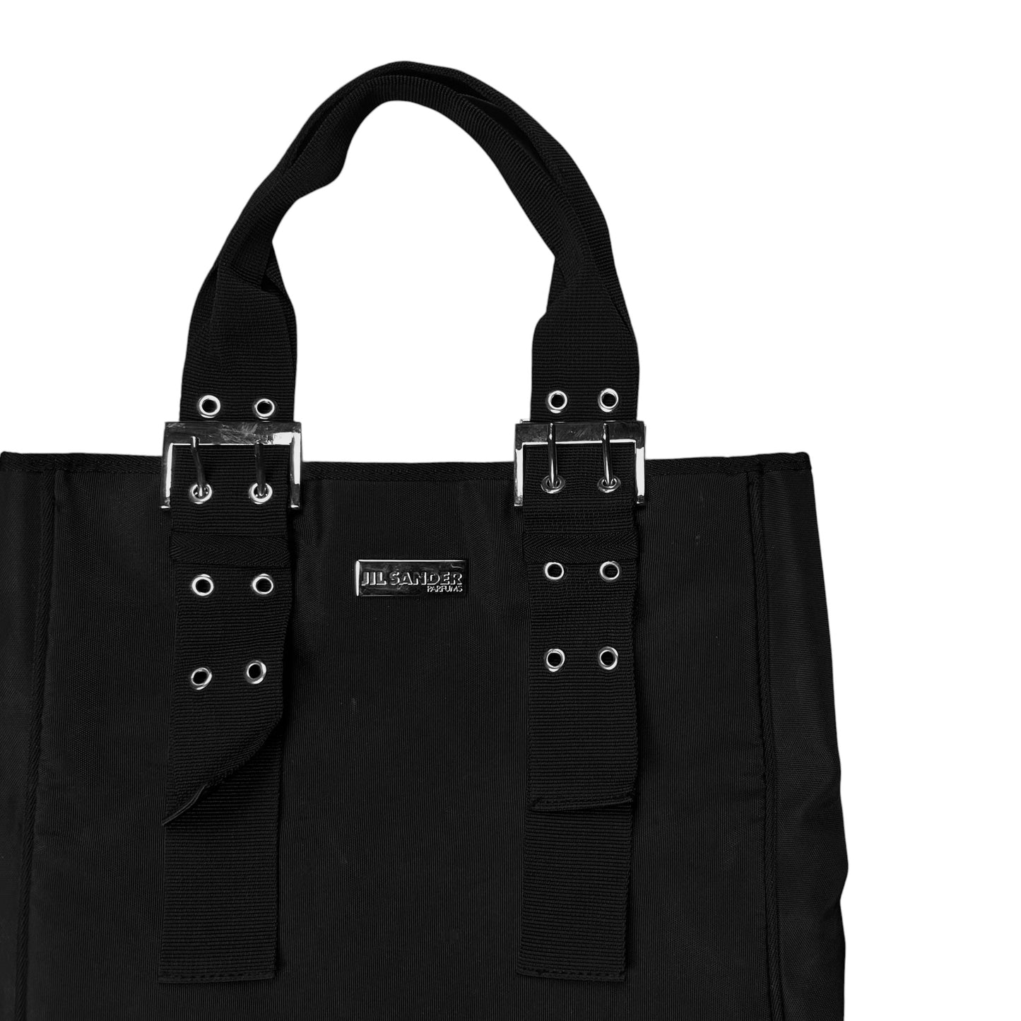 Jil Sander Dual Belted Eyelet Shopper Bag