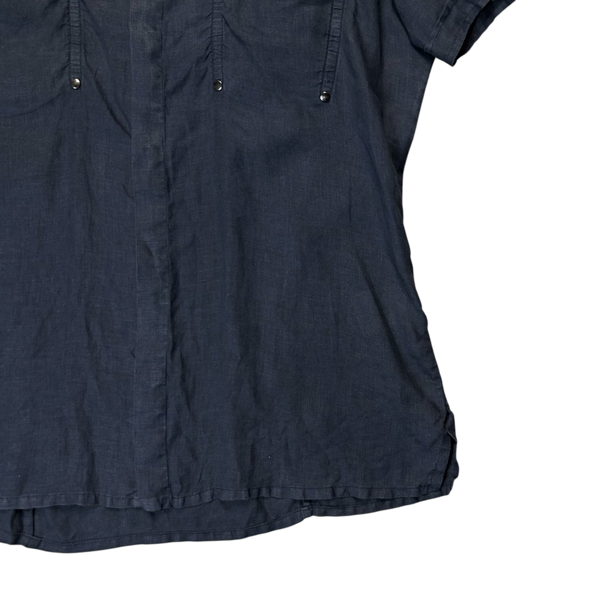 Dirk Bikkembergs Studded Linen Shirt - SS11