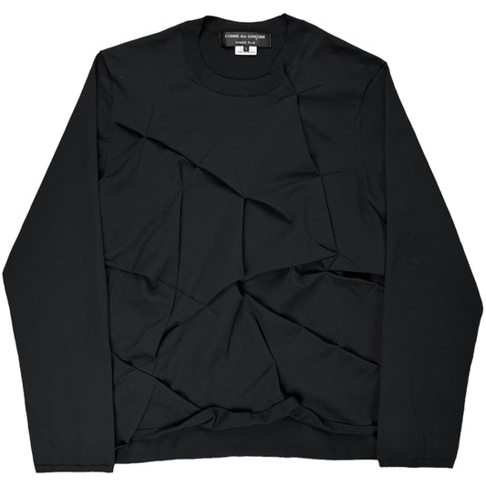 Comme des Garcons Homme Plus Distorted Dart Sweater - SS21