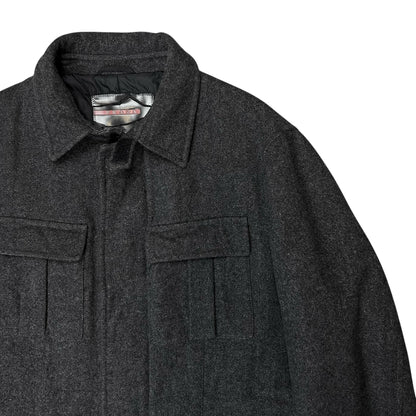 Prada Velco Officer Wool Jacket