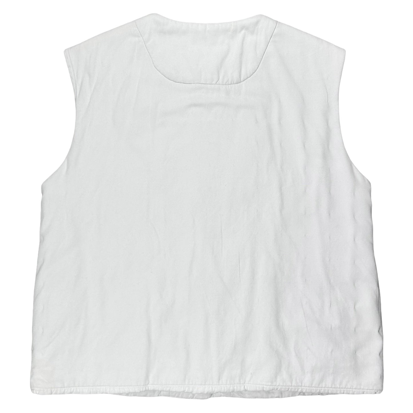 Maison Martin Margiela Cropped Detachable Scarf Vest