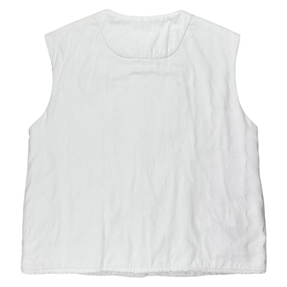 Maison Martin Margiela Cropped Detachable Scarf Vest