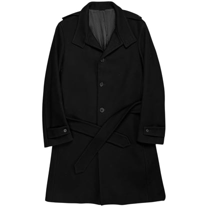 Givenchy Belted Military Wool Coat - AW11