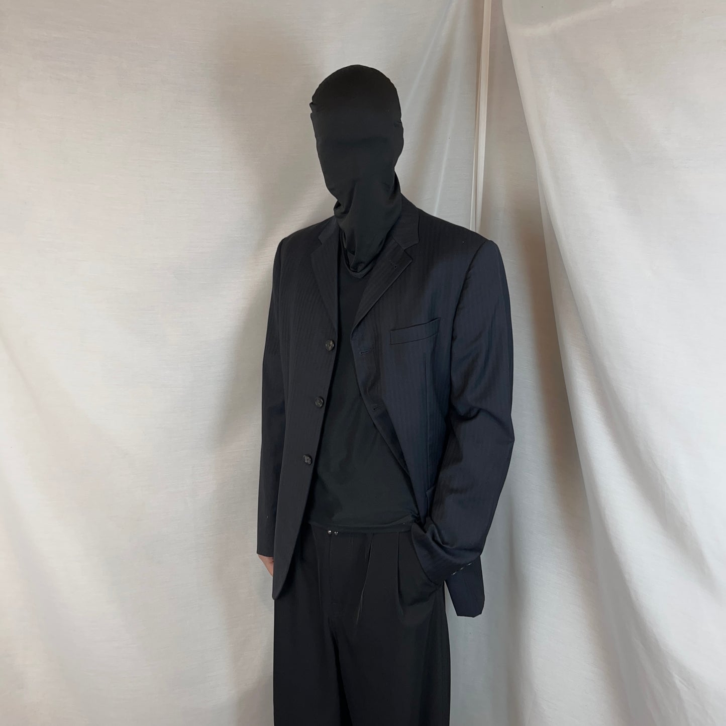 Dries Van Noten Slouchy Pinstripe Blazer - 90s