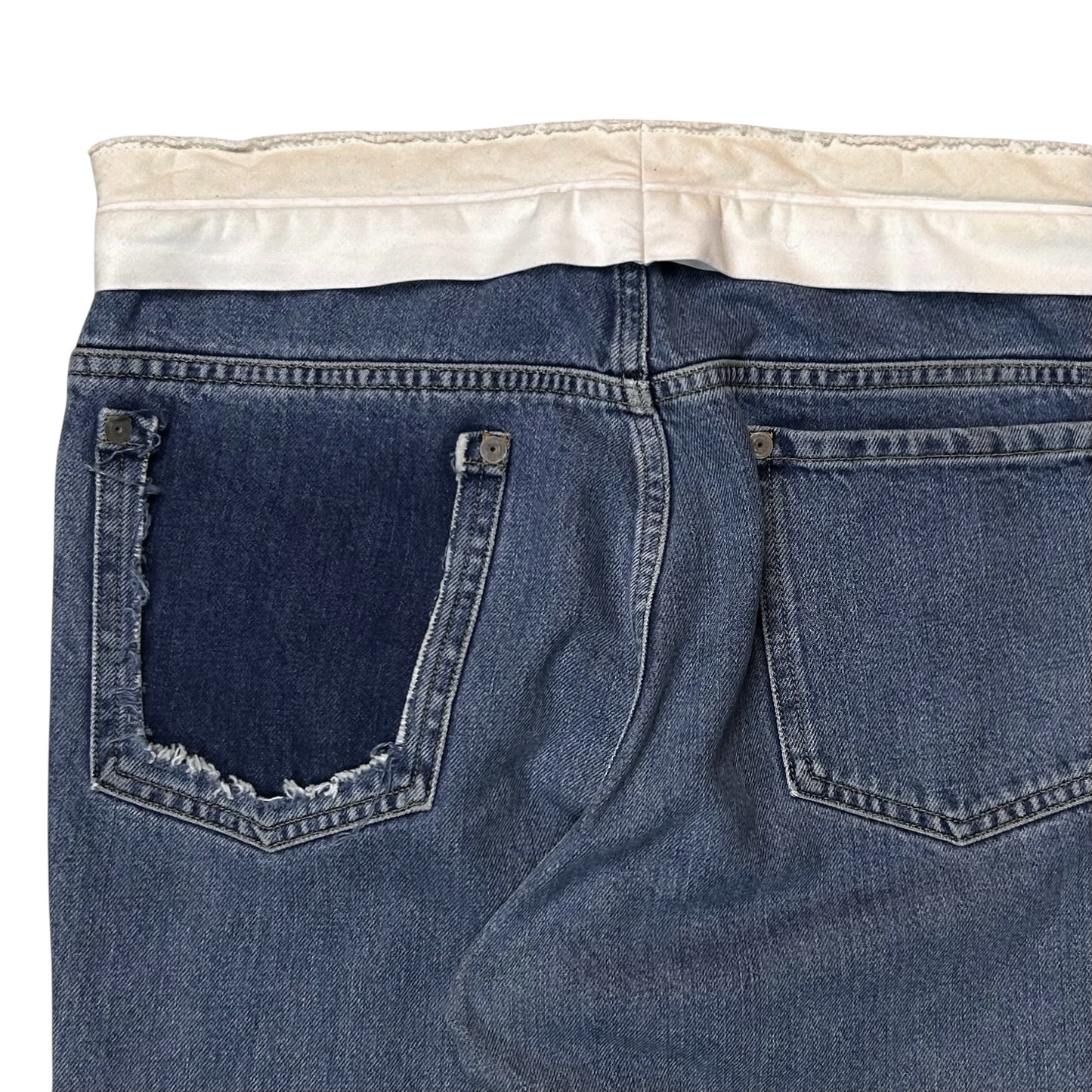 Maison Margiela Deconstructed Waist Jeans - AW18