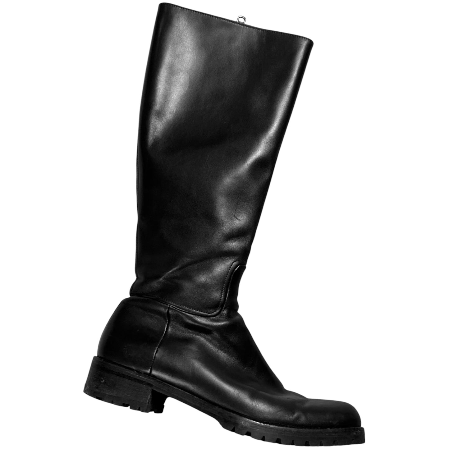 Jil Sander Tall Zip Combat Boots