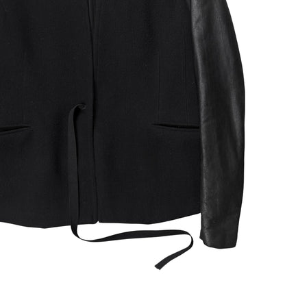 Rick Owens Strapped Leather Sleeve Stag Jacket - AW08