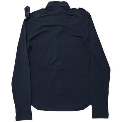 Gucci by Tom Ford Military Half Placket Shirt - 90s