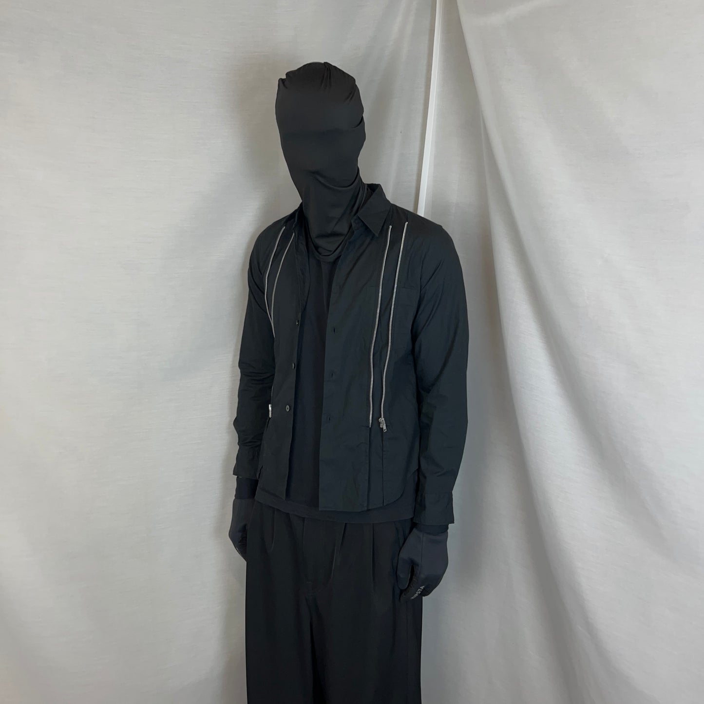 Comme des Garcons BLACK Dual Zip Shirt - SS19