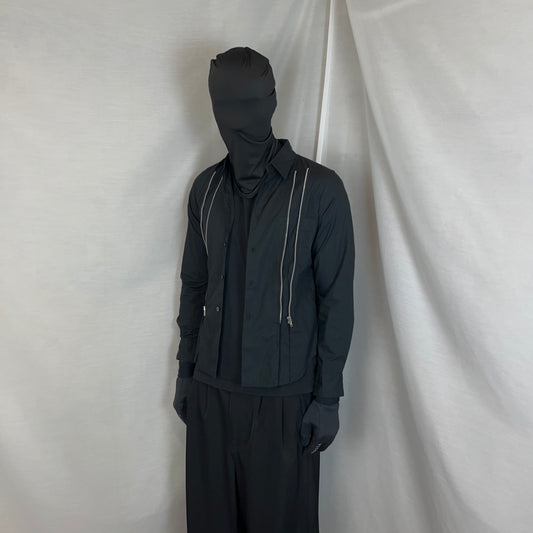 Comme des Garcons BLACK Dual Zip Shirt - SS19