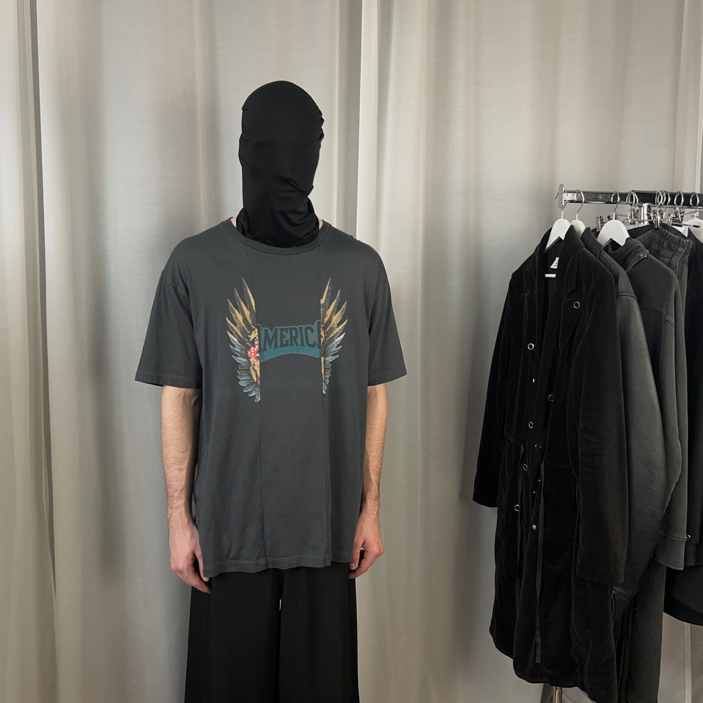 Maison Margiela America Split T-Shirt - AW17