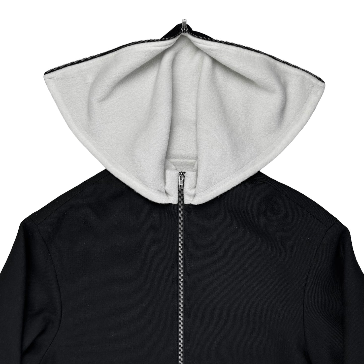 Maison Margiela Zip Hooded Wool Jacket - AW17