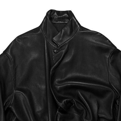 Jil Sander Faux Leather Car Coat - AW12