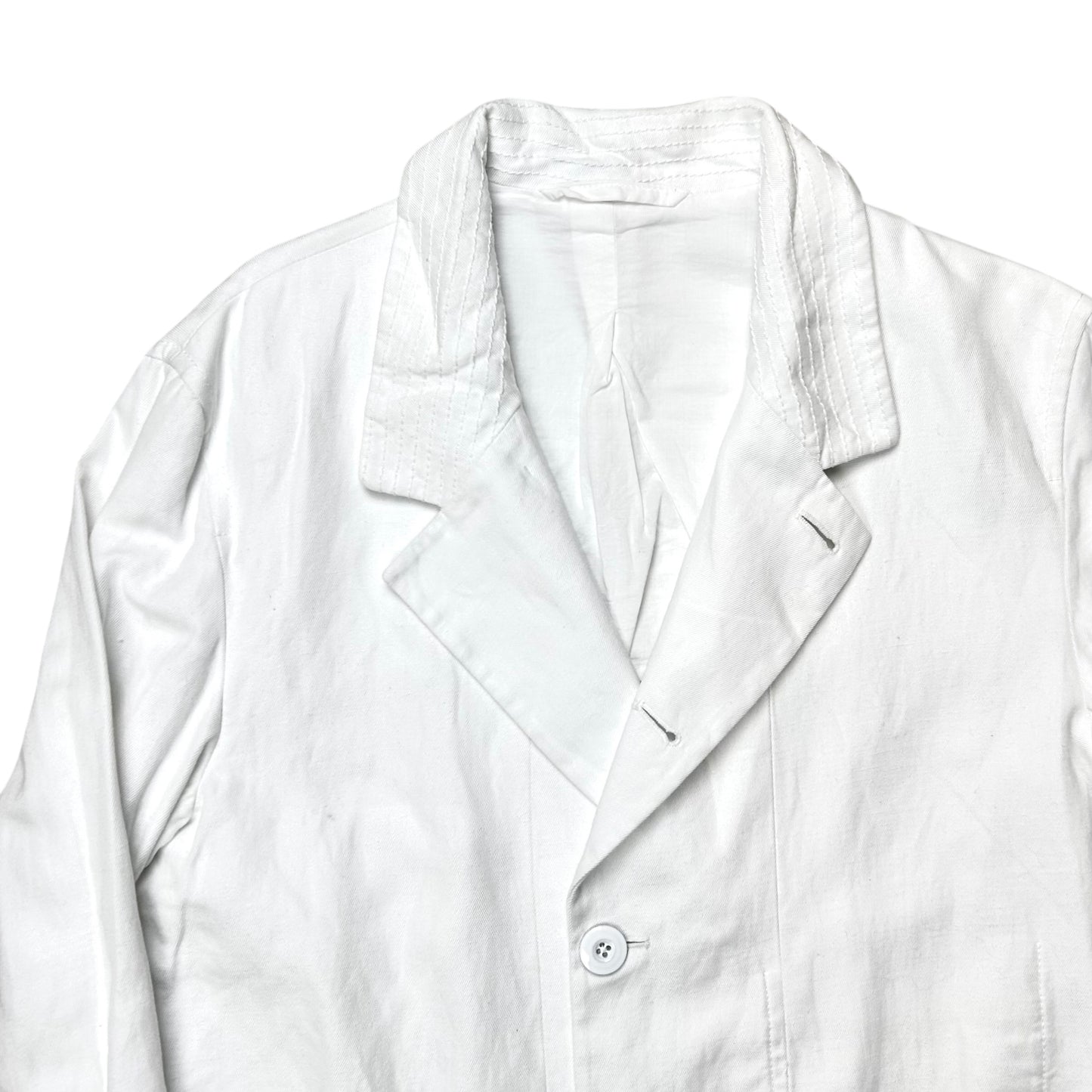 Ann Demeulemeester Hood Embroidered Field Jacket - SS14