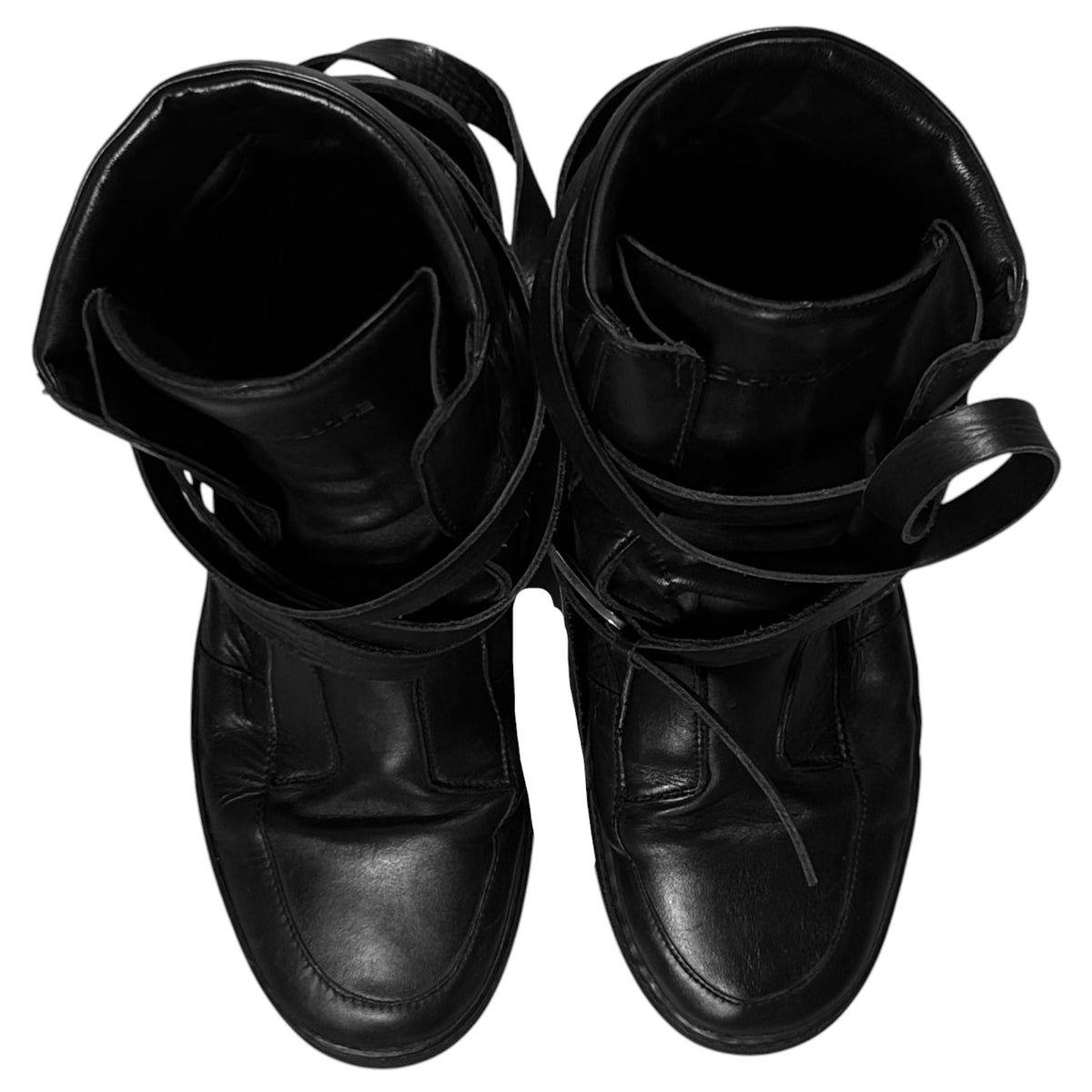 Kris Van Assche Bondage Strap High Top Sneakers - AW10