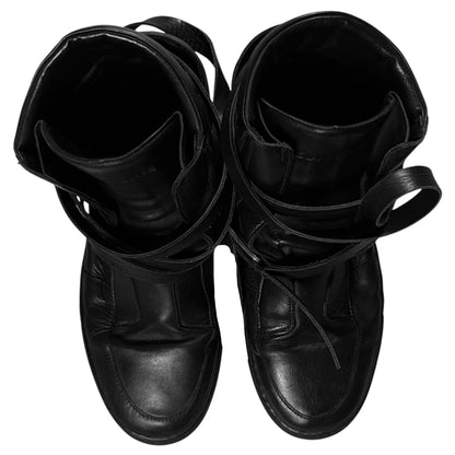 Kris Van Assche Bondage Strap High Top Sneakers - AW10
