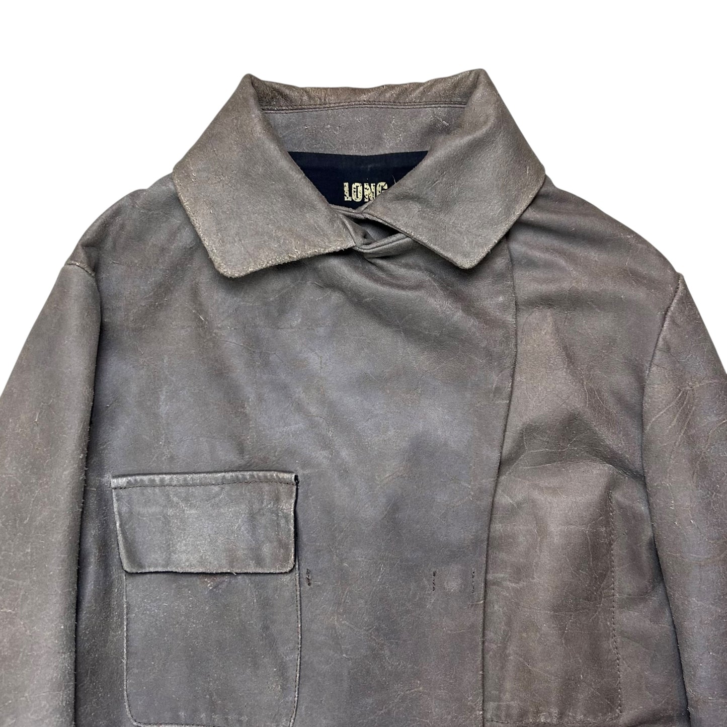 Maison Martin Margiela Leather Work Coat - AW03