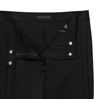 Helmut Lang Flared Moto Back Zip Pants - AW20