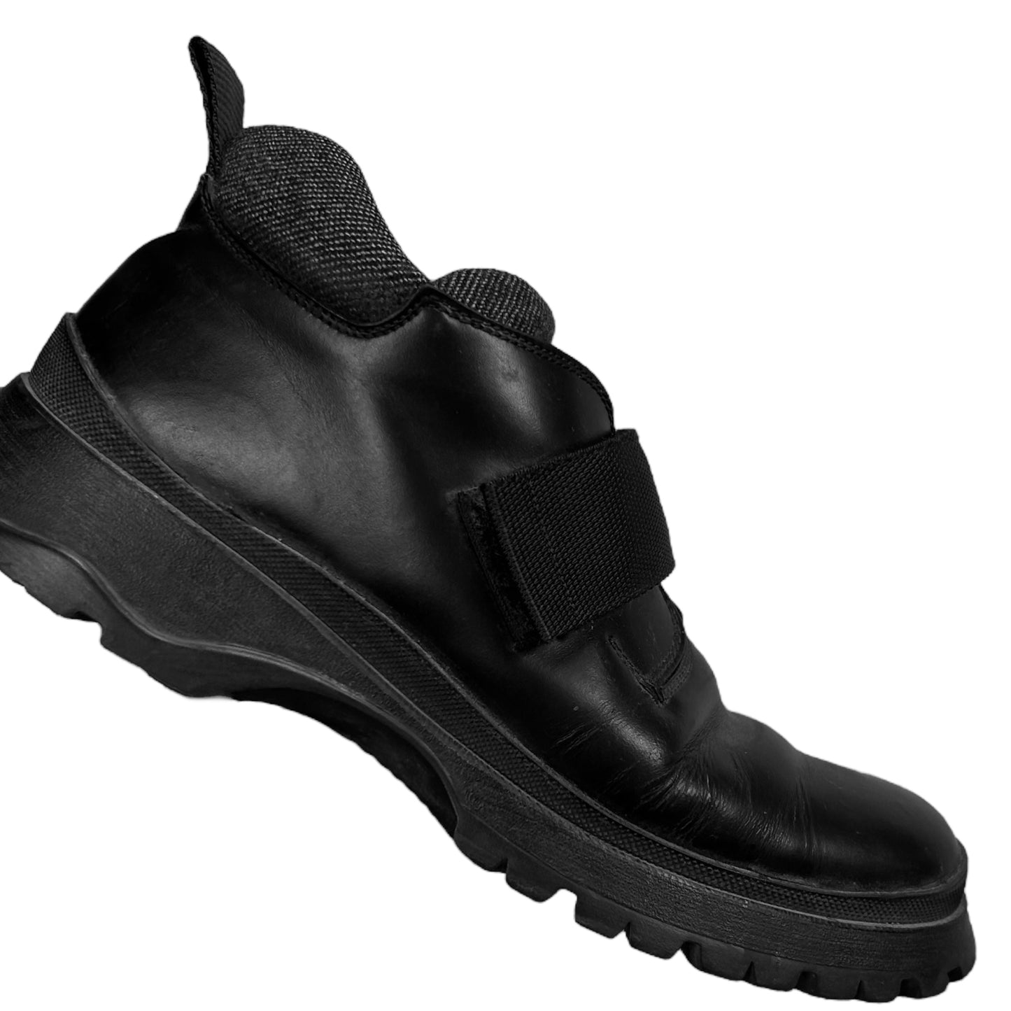 Prada Velcro Strap Hiking Derbies