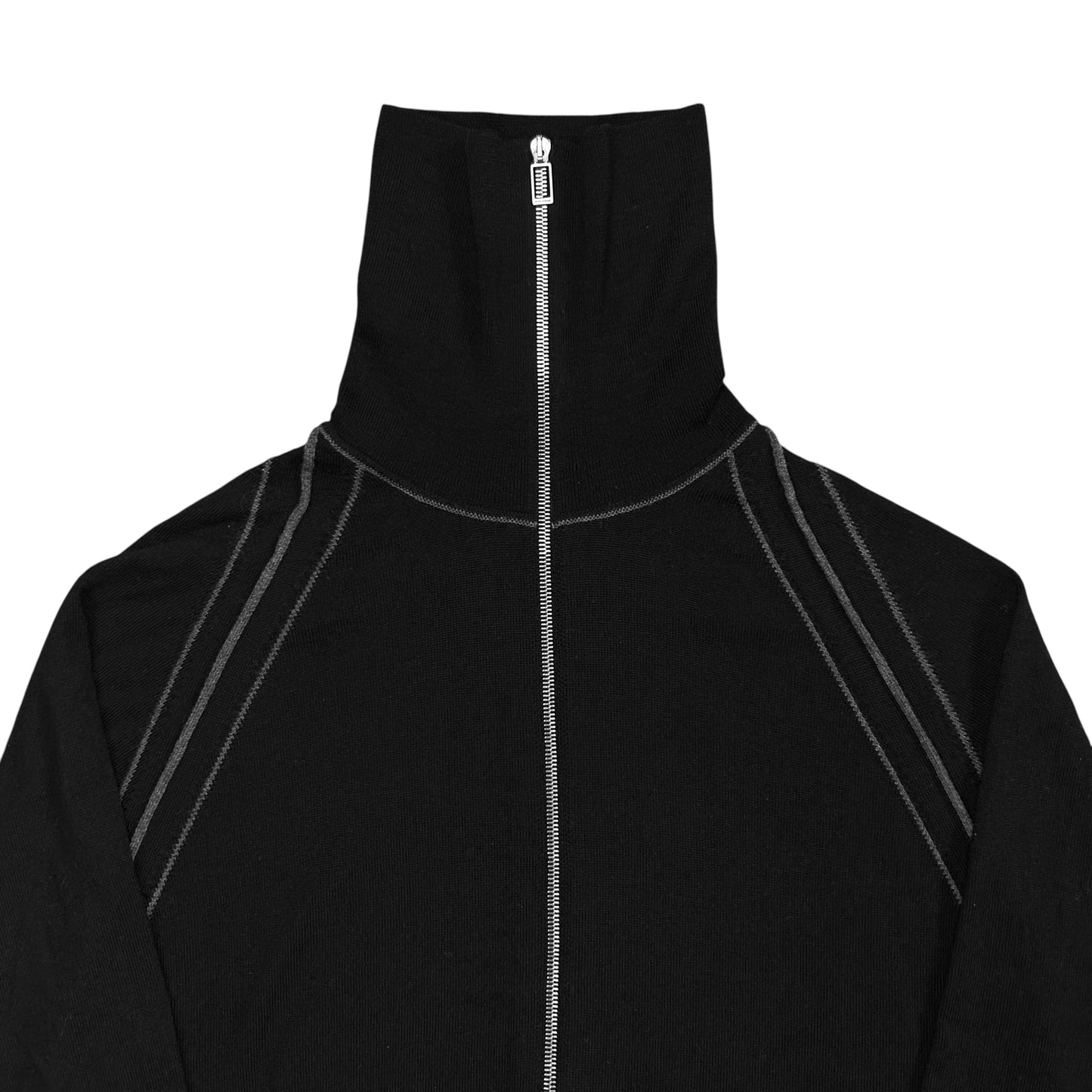 Dior Homme Shoulder Trimmed Zip Sweater - AW11