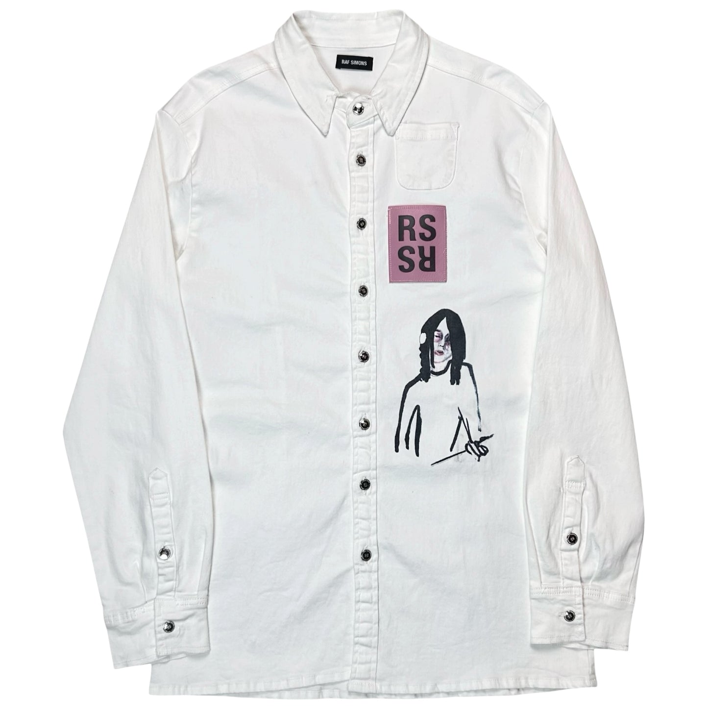 Raf Simons Guitar Boy RS Patch Denim Shirt - AW15