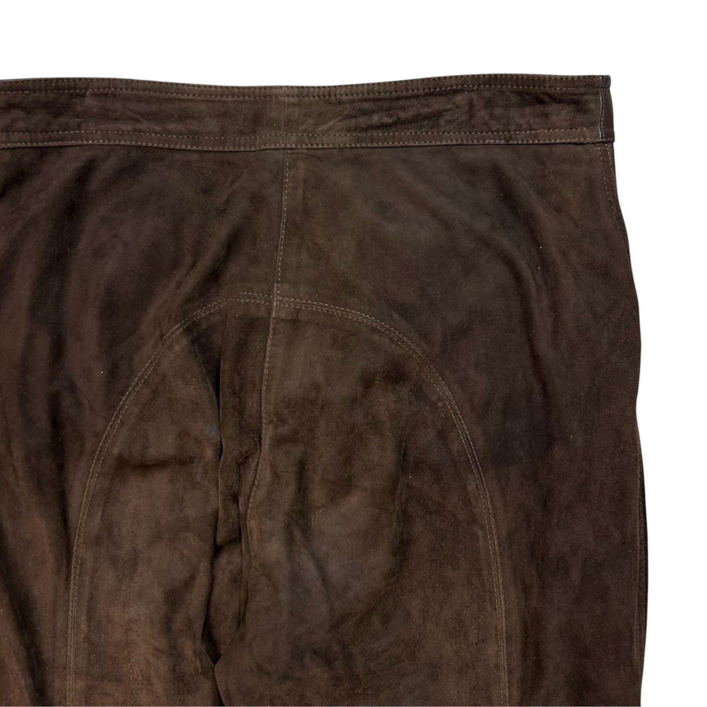 Jil Sander Suede Biker Pants - AW98