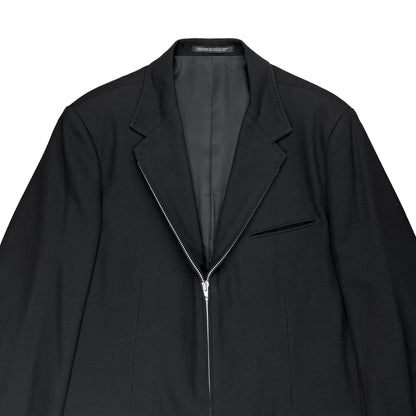 Yohji Yamamoto Pour Homme Zip Lapel Blazer - AW02