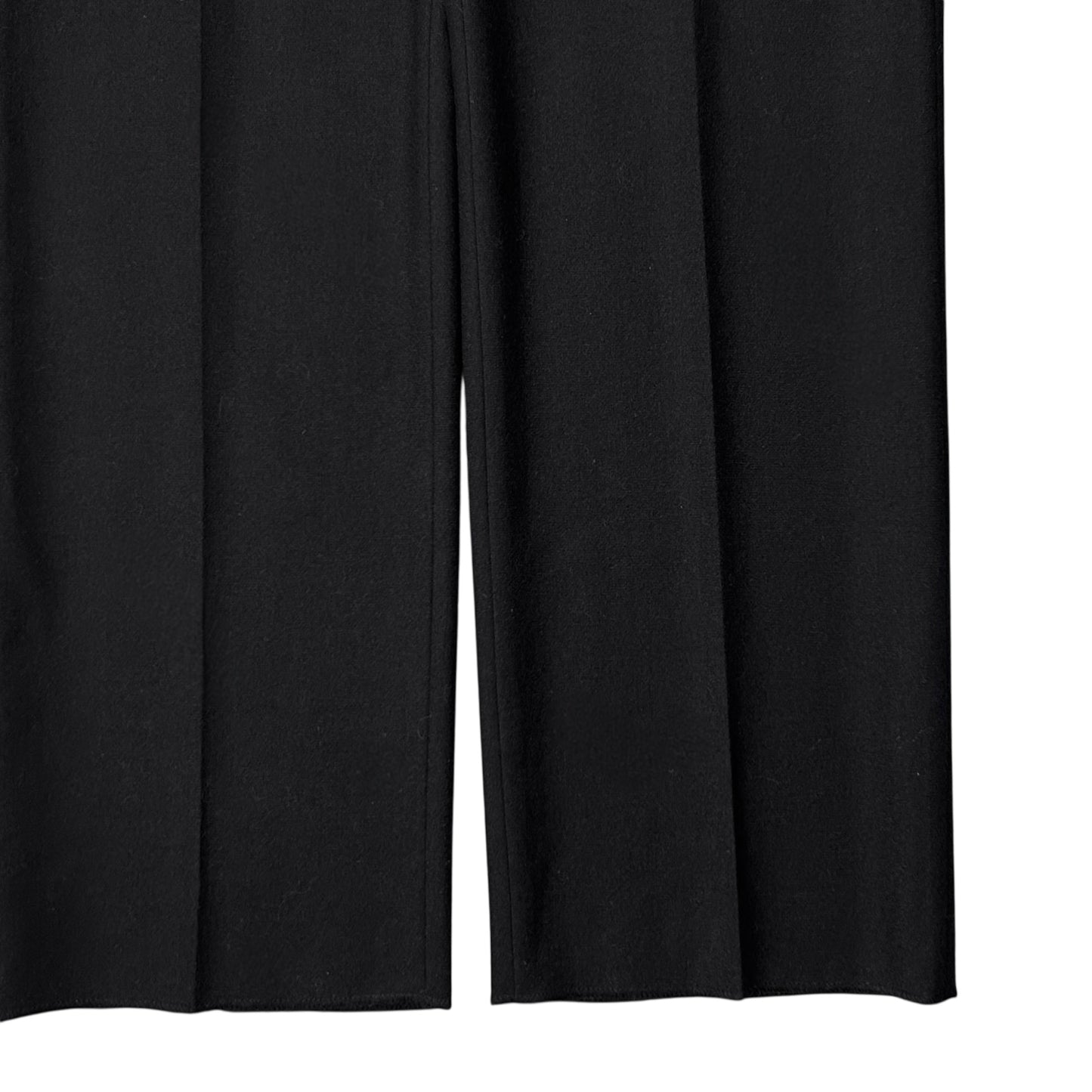 Gucci by Tom Ford Leather Waist Strap Cashmere Trousers - 90s