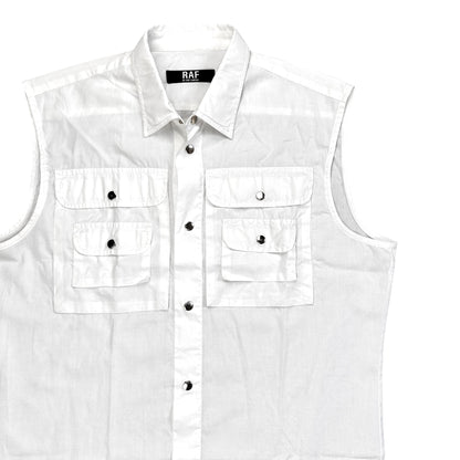 RAF by Raf Simons Sleeveless Cargo Shirt