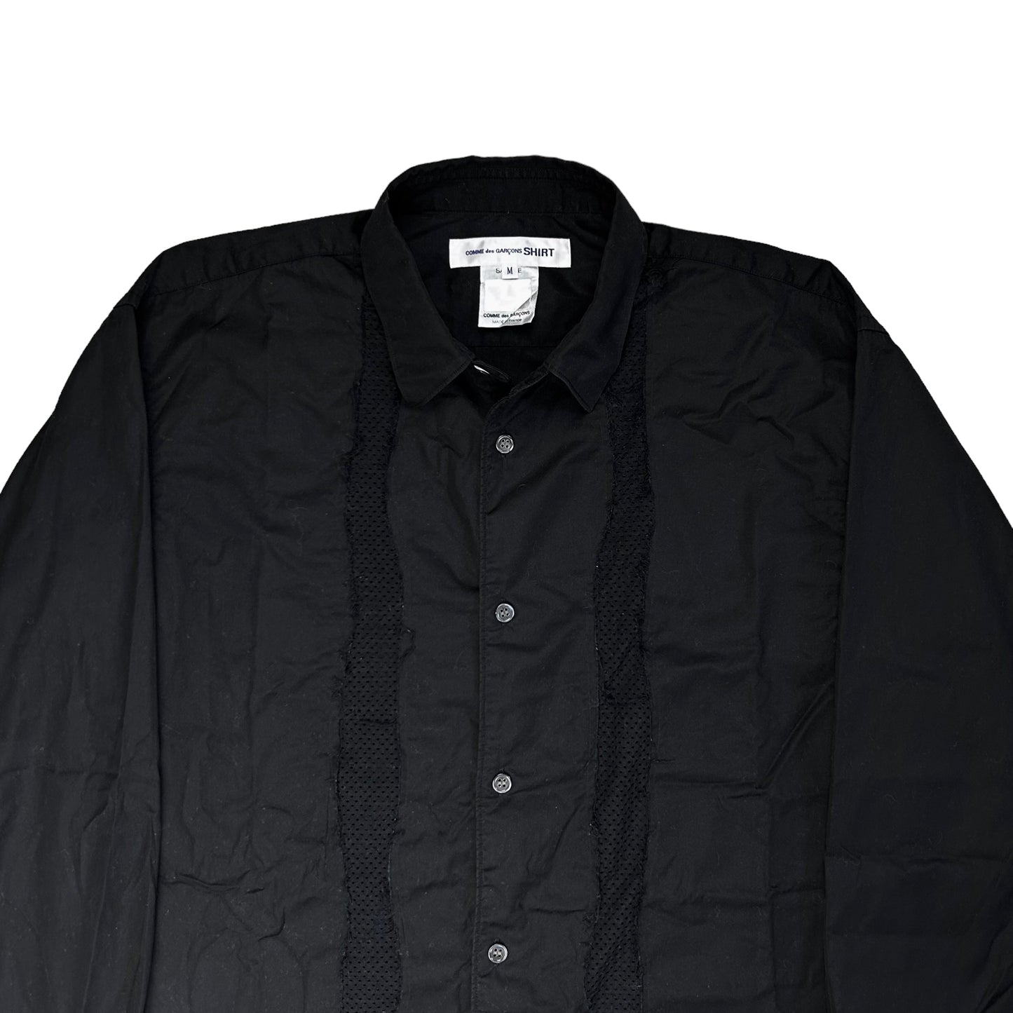 Comme des Garcons Shirt Assembled Mesh Sample Shirt