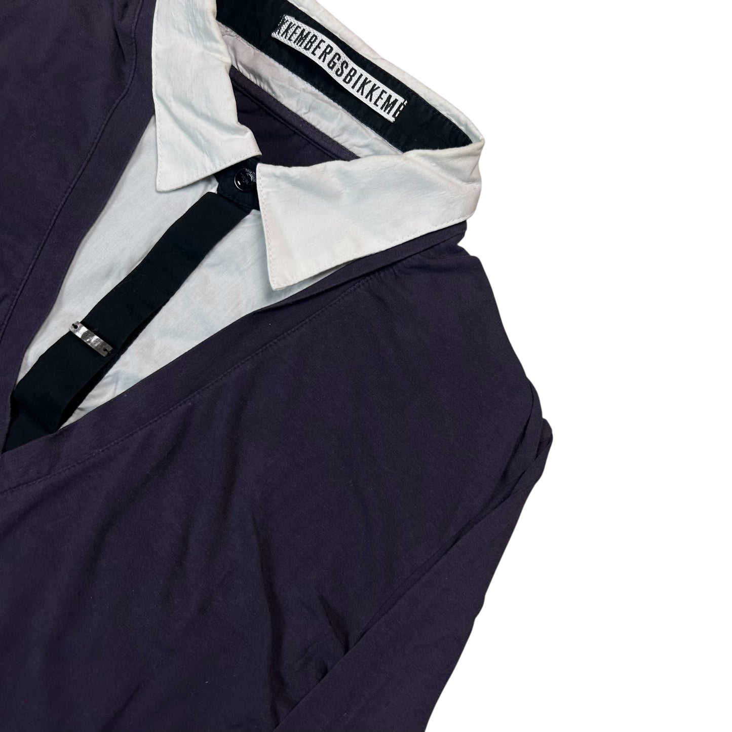 Dirk Bikkembergs Hybrid Button Up Tie Sweater