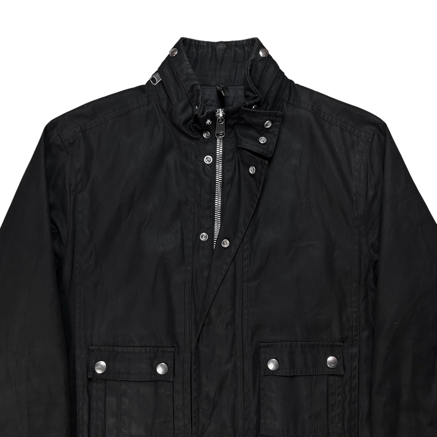 Dior Homme Lumiere Du Nord Coated Cargo Flight Jacket - AW08