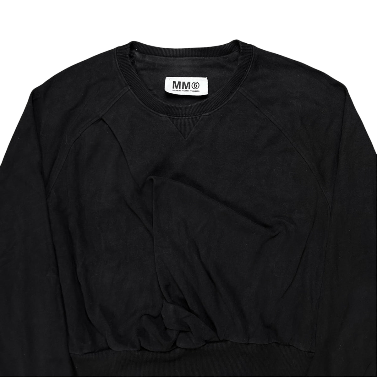 MM6 Maison Martin Margiela Distorted Double Fold Sweater - AW11