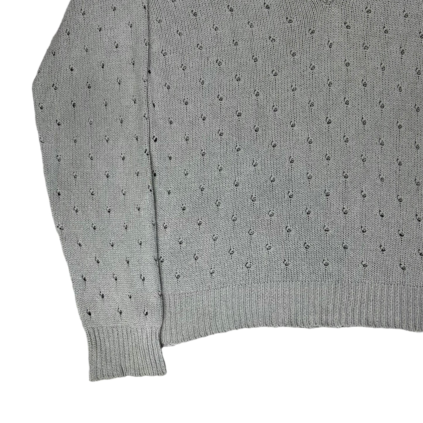 Maison Martin Margiela Perforated Silk Knit Sweater - SS06