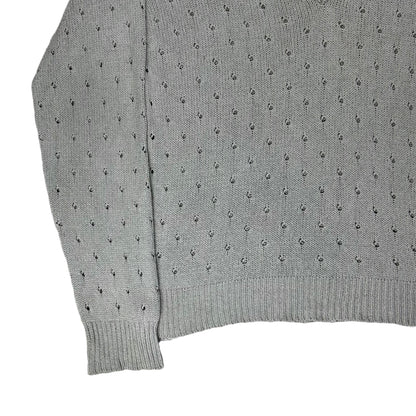 Maison Martin Margiela Perforated Silk Knit Sweater - SS06