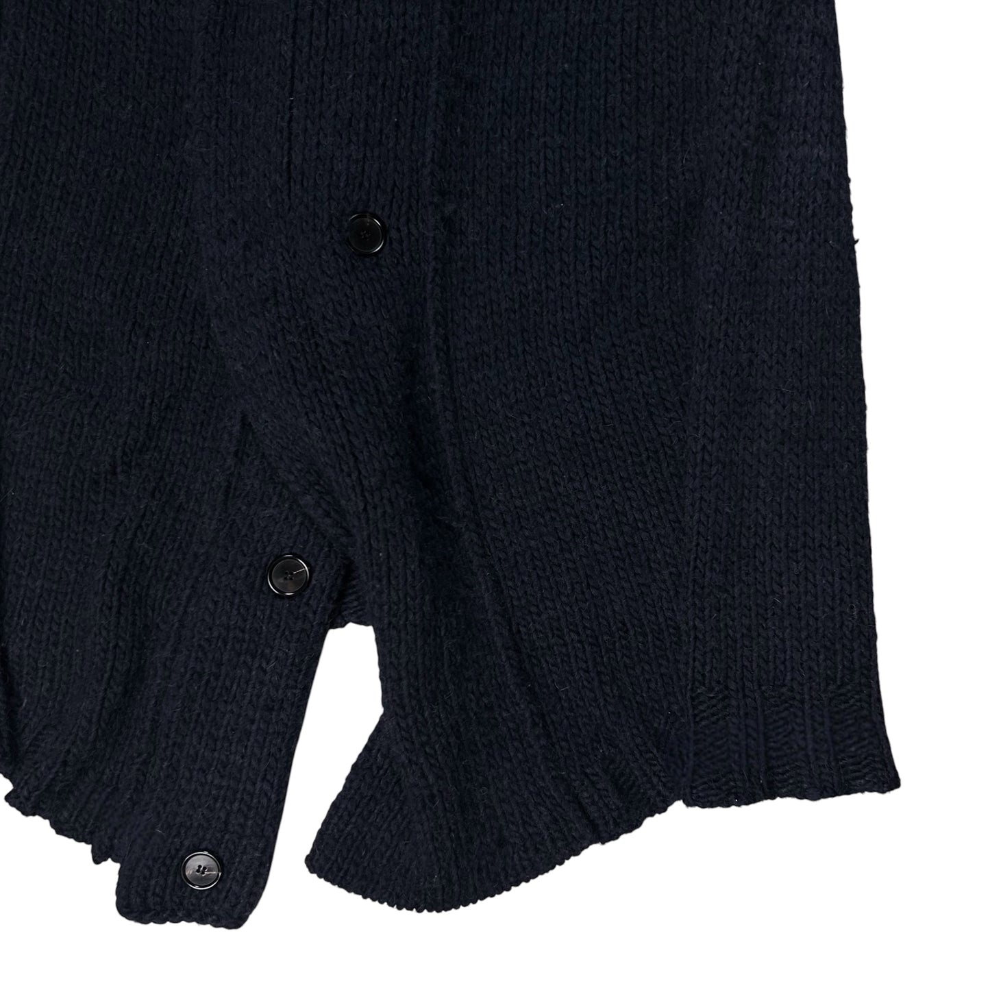 Ann Demeulemeester Chunky Slouch Alpaca Cardigan - 2010s